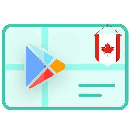گیفت کارت گوگل پلی کانادا